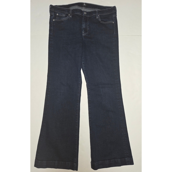 7 For all Mankind Dojo Jeans 33x32 - Picture 2 of 5
